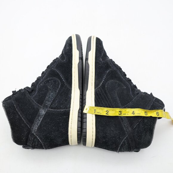 Nike Dunk Sky High Women's Size 9 Black Court Hidden Wedge Shoes 528899-014 - Picture 6 of 9